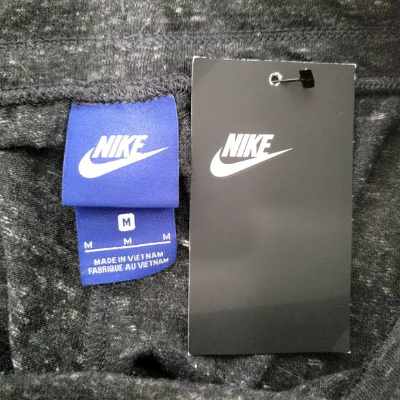 NIKE Girls Joggers, Drawstring Waist, Relaxed Fit (Distressed, Faded Black)- NWT - Picture 7 of 9